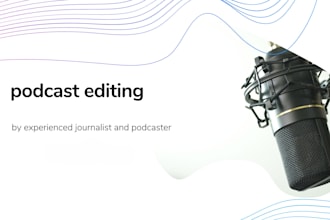 edit and improve the quality of your podcast in french or english