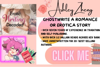ghostwrite an original romance or erotica story