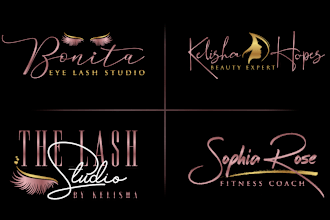 design elegant signature logo for your business or brand