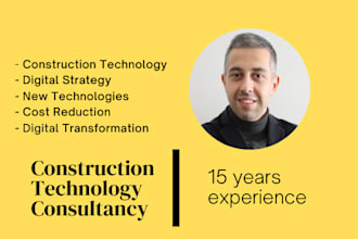 do consultancy in the technology area for construction contractors