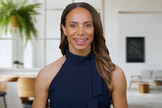produce a live action corporate explainer video with female spokesperson