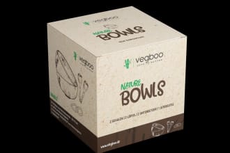 design premium customized packaging box and label design