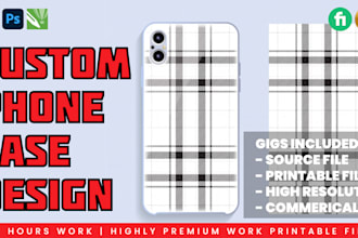 create a unique and luxurious phone case design
