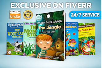 do children book illustration and kids book illustration