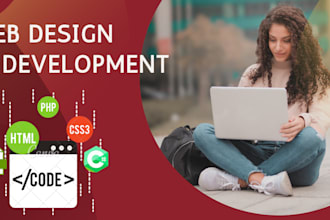 design and develop frontend and backend web applications