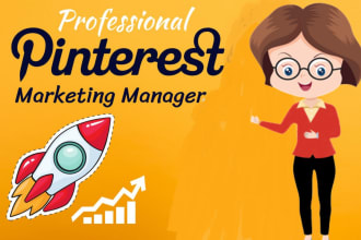 set up or update your pinterest account with SEO optimized boards with pins
