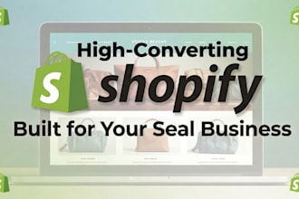 build a branded and modern shopify seal generating store