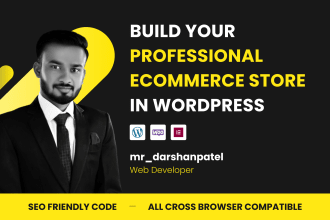 build ecommerce website using woocommerce online store