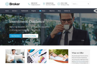 create wordpress business website, personal and blog website