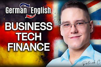 translate german and english technical texts