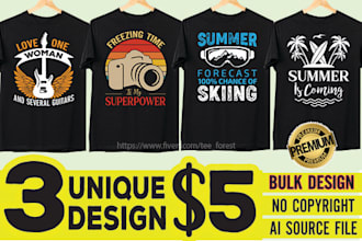 unique design merch by amazon t shirts with keywords