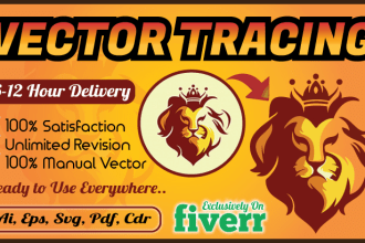 redraw your logo and convert raster to vector