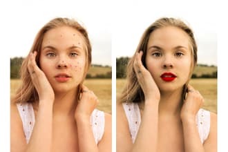 do product photo, jewellery and beauty retouch within 3 hrs