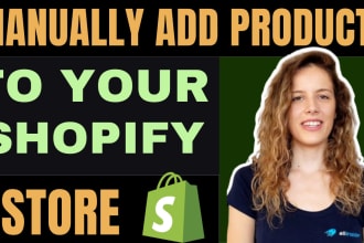 manually copy products from another site to shopify store