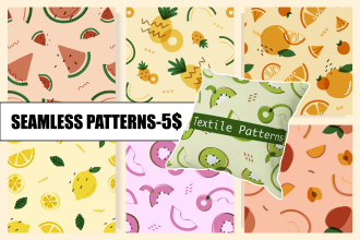 create pattern design, textile, geometrical pattern