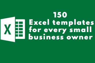 provide 150 editable excel templates, premium spreadsheet