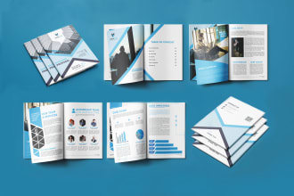 design unique brochure, company profile, business proposal
