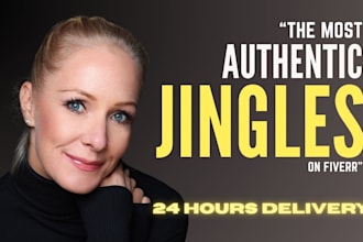 sing your radio or podcast jingle