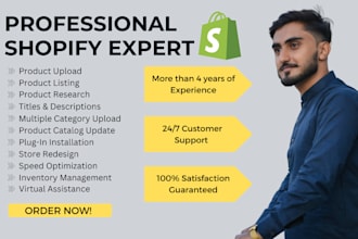 do shopify product listing, shopify product upload