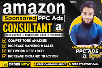 structure profitable amazon ppc campaigns and manage amazon ads campaign