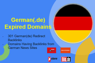 search german expired domain having high authority backlinks