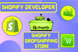 build shopify dropshipping store