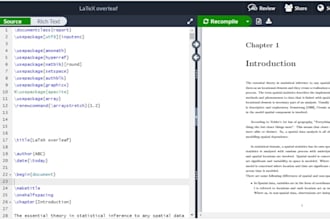 format and convert anything into latex overleaf