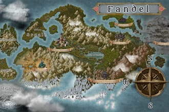 make a map for your ttrpg, video game or book