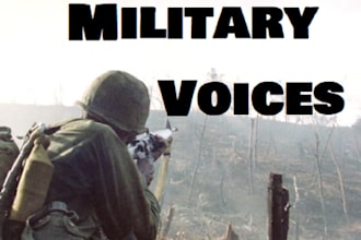 voice over your military project in an american accent