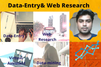 do your data entry, web research, perfectly correct