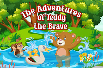 design children book illustration and cover children story book illustration
