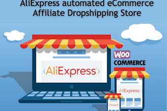 aliexpress affiliate, woocommerce dropshipping store website