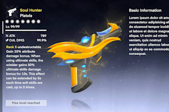 create your custom weapon