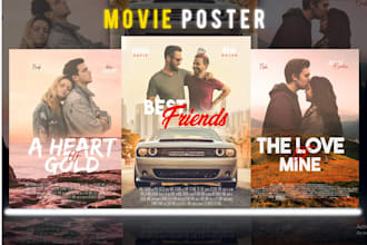 design a professional movie poster