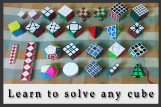 teach you special rubiks cubes