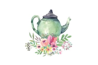 do feminine hand drawn watercolor logo