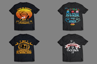 do trendy custom t shirt design within 24 hours