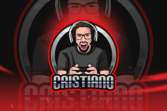 design esports logo from your photo for games, youtube etc