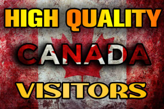 deliver real keyword targeted web traffic from canada
