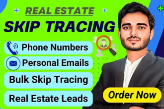 do real estate skip tracing, motivated seller leads and bulk skip tracing