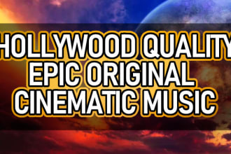 produce epic cinematic orchestral music for you