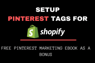 setup pinterest conversion pixel for your shopify store