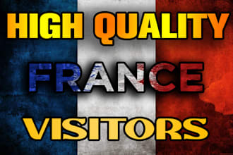 deliver real keyword targeted web traffic from france