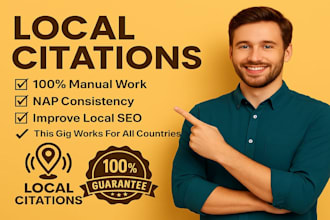 do top 300 local citations for local SEO USA, UK, canada