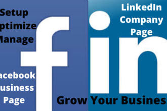 linkedin company profile or fb business page