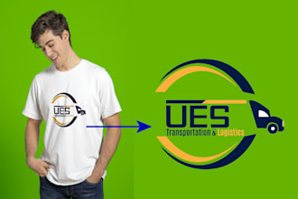 redraw artwork, cleanup,resize,recreate,refresh logo in two hrs