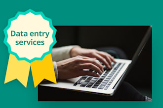 work on data entry, web scraping, and internet research