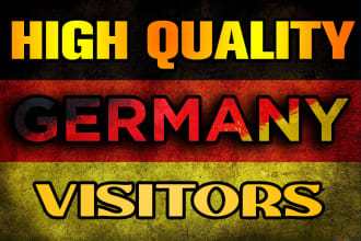 deliver real keyword targeted web traffic from germany