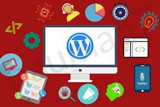 develop professional wordpress websites for you