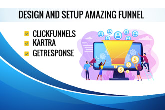 build funnels on kartra, clickfunnels, go high level, kajabi